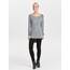 ONLY Damen Onlmila Lacy L/S Long Pullover Knt NoosPullover,Medium Grey Melange 1,S