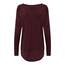 ONLY Damen Onlmila Lacy L/S Long Pullover Knt Noos, Windsor Wine, 3XL
