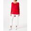 ONLY Damen Onlmila Lacy L/S Long Pullover Knt Noos, Mars Red, XXL