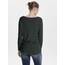 ONLY Damen Onlmila Lacy L/S Long Pullover Knt Noos, Green Gables/Detail:w. Melange, 3XL