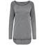 ONLY Damen Onlmila Lacy L/S Long Pullover Knt NoosPullover,Medium Grey Melange 1,S