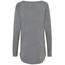 ONLY Damen Onlmila Lacy L/S Long Pullover Knt NoosPullover,Medium Grey Melange 1,S