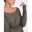 ONLY Damen Onlmila Lacy L/S Long Pullover Knt Noos, Walnut/Detail:w. Melange, XXL