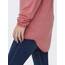 ONLY Damen Onlmila Lacy L/S Long Pullover KNT Noos, Tea Rose, L