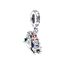 Feitery Christmas Zauberlehrling Charms Kompatibilität für Armband Bead Charm für Damen Weihnachtszeit (Weihnachts-Schlitten 2023)