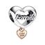 Feitery Christmas Familie Charms Kompatibilität für Pandora Armband Bead Charm für Damen Weihnachtszeit (Familie)