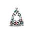 Feitery Christmas Zauberlehrling Charms Kompatibilität für Armband Bead Charm für Damen Weihnachtszeit (Weihnachtsbaum-1)