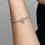 Feitery Christmas Family is Love Charms Kompatibilität für Pandora Armband Bead Charm für Damen Weihnachtszeit