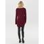 ONLY Damen Onlmila Lacy L/S Long Pullover Knt Noos, Sun-dried Tomato/Detail:w. Melange, 3XL