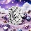 Feitery White Daisy Flower Spacer Gänseblümchen Charms Armband Bead Charm für Damen Weihnachtszeit