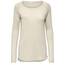 ONLY Damen Onlmila Lacy L/S Long Pullover Knt Noos, Yolk Yellow/Detail:w. Melange, 3XL