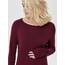ONLY Damen Onlmila Lacy L/S Long Pullover Knt Noos, Sun-dried Tomato/Detail:w. Melange, 3XL