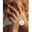 Purelei Pearly Anti Stress Ring – Elastischer Damenring aus schimmernden Süßwasserperlen – Wasserfeste Ringe – Modeschmuck für deinen individuellen Look