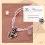Patelai 3 Stück Trachtenschmuck Set Bayerisch Dirndlschmuck Trachtenkette mit Strass Edelweiß Herz Anhänger und Edelweiß Ohrstecker für Damen Bierfest Trachten Dirndl Outfit Accessoires (Rosa)