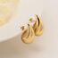 Rajputana Dupes Ohrringe Drop Earrings Chunky Gold Earrings for Women Teardrop Tropfen Ohrringe Vergoldet für Frauen Mädchen Mode Trendy lightweight Hypoallergenic Schmuck