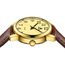 LN LENQIN Uhr Damen Armbanduhr Damen Uhr mit Großen Ziffern Analog Quarzuhr für Frauen mit Lederband