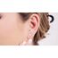 Limerencia Medizinische Titan Ohrringe, G23 Hypoallergen Gesundheitsstecker Ohrstecker mit Schraubverschluss, Nickelfreie Ohrringe für Damen, Mädchen und Kinder(White Opal)