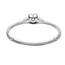 PANDORA Moments Schlangen-Gliederarmband mit Herz-Verschluss aus Sterlingsilber aus der PANDORA Moments Collection, Größe: 17 cm