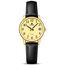 LN LENQIN Uhr Damen Armbanduhr Damen Uhr mit Großen Ziffern Analog Quarzuhr für Frauen mit Lederband