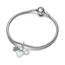 PANDORA Moments Vierblättriges Kleeblatt, Herz und Hufeisen Dreifacher Charm-Anhänger aus Sterling Silber, Kristallen, Zirkonia, Kompatibel Moments Armbändern, 792755C01