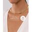 Purelei I'lalo Choker (Gold) – Elegante Kette aus 18K vergoldetem Edelstahl – Verstellbare Länge 35/40 cm – Schmuck inspiriert von Hawaii – Designed in Germany