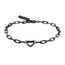 LIEBESKIND Berlin Damen-Handketten Edelstahl (schwarz)