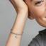 PANDORA Moments Vierblättriges Kleeblatt, Herz und Hufeisen Dreifacher Charm-Anhänger aus Sterling Silber, Kristallen, Zirkonia, Kompatibel Moments Armbändern, 792755C01