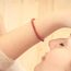 Lebensquelle Plus Mini Kugelarmband | 4mm | Hochwertiges Edelsteinarmband (Jaspis, rot)