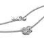 PANDORA Moments Funkelnde Unendlichkeits-Herz Collier-Halskette aus Sterling Silber mit Zirkonia Steinen, Größe 50cm, 392666C01-50