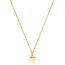 Purelei Heart Charm Kette Damen (Gold) – Halskette Damen aus langlebigem Edelstahl – Wasserfeste Kette – 50-55 cm Länge verstellbar – Halskette für deinen individuellen Look