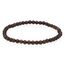 Lebensquelle Plus Mini Kugelarmband | 4mm | Hochwertiges Edelsteinarmband (Rauchquarz)