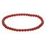 Lebensquelle Plus Mini Kugelarmband | 4mm | Hochwertiges Edelsteinarmband (Karneol)