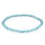 Lebensquelle Plus Mini Kugelarmband | 4mm | Hochwertiges Edelsteinarmband (Aquamarin)