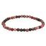 Lebensquelle Plus Mini Kugelarmband | 4mm | Hochwertiges Edelsteinarmband (Rhodonit)
