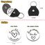 RISFIHEI Eine Kleine Umarmung,Gute Besserung Geschenke,Herz Glücksbringer-Bin Immer Bei Dir-Pärchen Geschenke,Beste Freundin Geschenke,Geschenk für Familie Freund Freundin Patient usw(A-Silver)