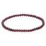 Lebensquelle Plus Mini Kugelarmband | Hochwertiges Edelsteinarmband (Granat)