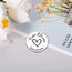 RISFIHEI Eine Kleine Umarmung,Gute Besserung Geschenke,Herz Glücksbringer-Bin Immer Bei Dir-Pärchen Geschenke,Beste Freundin Geschenke,Geschenk für Familie Freund Freundin Patient usw(A-Silver)
