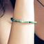 Lebensquelle Plus Mini Kugelarmband | 4mm | Hochwertiges Edelsteinarmband (Moosachat)