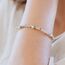 Lebensquelle Plus Mini Kugelarmband | 4mm | Hochwertiges Edelsteinarmband (Ozeanjaspis)