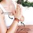 Lebensquelle Plus Mini Kugelarmband | 4mm | Hochwertiges Edelsteinarmband (Tigerauge)