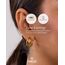 Purelei Eono Ohrringe (Gold) – Damenohrringe aus langlebigem Edelstahl – Wasserfeste Ohrringe Damen – 2 cm Durchmesser – Modeschmuck für deinen individuellen Look