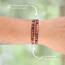 Lebensquelle Plus Mini Kugelarmband | 4-5mm | Hochwertiges Edelsteinarmband (Sonnenstein)