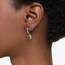 Swarovski Chroma Hängeohrringe, Grüne und Vergoldete Ohrhänger mit Strahlenden Swarovski Kristallen