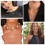Joelle Jewelry Design Personalisierte Namenskette Gold/Rosegold Vergoldet Silber Kette mit Namen Geburtstagsgeschenk Für Frauen Mädchen Mama Freundin Schwester Oma
