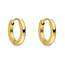 Purelei Ike Ohrringe (Gold) – Damenohrringe aus langlebigem Edelstahl – Wasserfeste Ohrringe Damen – 1,4 cm Durchmesser – Modeschmuck für deinen individuellen Look