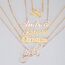 Joelle Jewelry Design Personalisierte Namenskette Gold/Rosegold Vergoldet Silber Kette mit Namen Geburtstagsgeschenk Für Frauen Mädchen Mama Freundin Schwester Oma