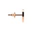 LIEBESKIND BERLIN Damen-Ohrstecker Edelstahl (roségold)