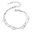 GUROTD Silber Armband für Frauen - 925 Sterling Silber Stern mit Cubic Zirkonia - Verstellbares Damen Armband für Teenager & Mädchen - Geschenk für Sie