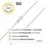 MATERIA Schmuck feine 925 Silber Panzerkette 1mm - Damen Halskette silber in 40-120 cm verfügbar #K32, Länge Halskette:50 cm