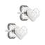 Ohrstecker Mini Broken Heart Edelstahl